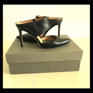 Stylish heeled mules!